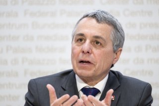 Le conseiller fédéral Ignazio Cassis a défendu lundi au National un soutien financier accru à la Genève internationale (archives). KEYSTONE/ANTHONY ANEX